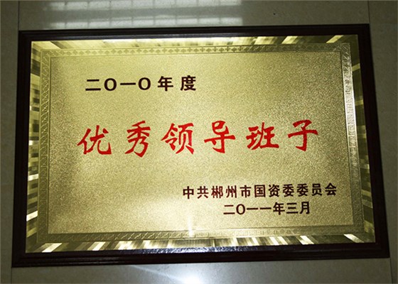 郴州市国资委授牌